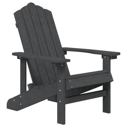 Garden Chair Anthracite HDPE (High Density Polyethylene), steel