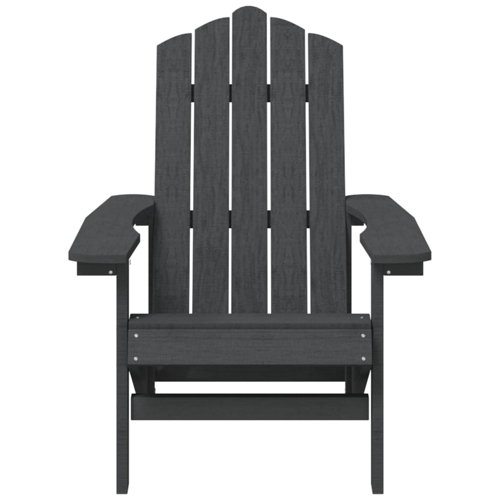 Garden Chair Anthracite HDPE (High Density Polyethylene), steel