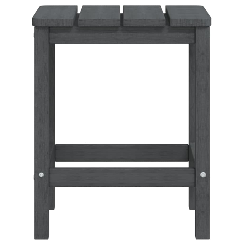 Garden Chair Anthracite HDPE (High Density Polyethylene), steel