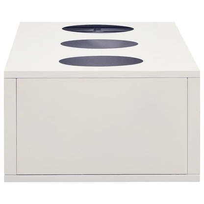 Office Cabinet with Planter Box Light Gray 35.4"x15.7"x50.4" Steel