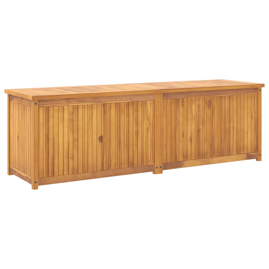 Garden Box Natural Teak Solid Teak Wood 68.9 in x 19.7 in x 21.7 in