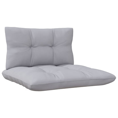 3-seater Garden Sofa Grey, Natural wood