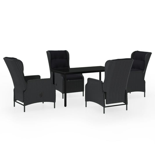 Garden Dining Set Dark Gray