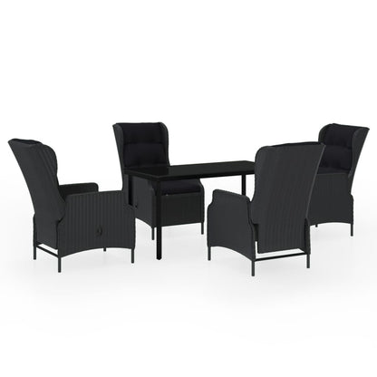 Garden Dining Set Dark Gray