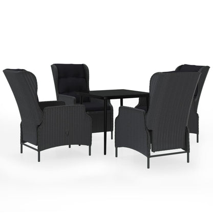 Garden Dining Set Dark Grey