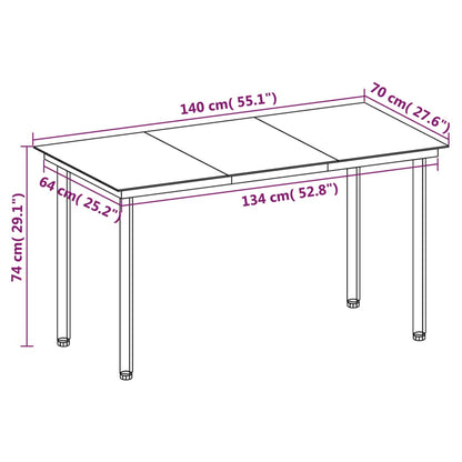 Garden Dining Set Grey, Dark Grey, Black