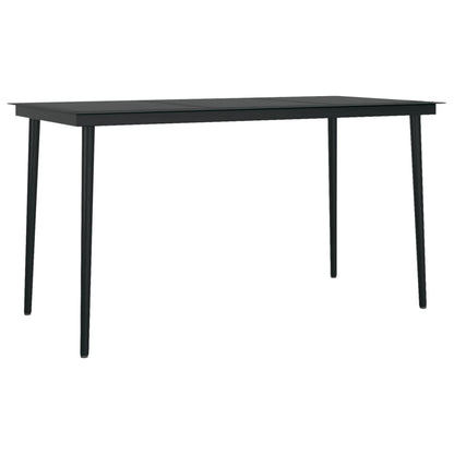 Garden Dining Set Grey PE rattan Large Suitable for Many