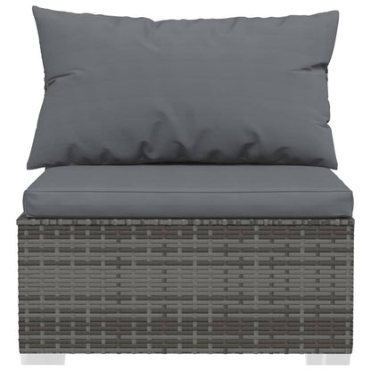 Garden Lounge Set Grey and Anthracite