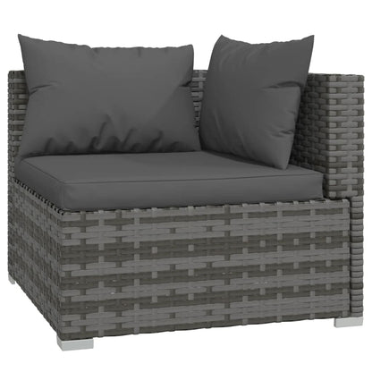 Garden Lounge Set Grey and Anthracite