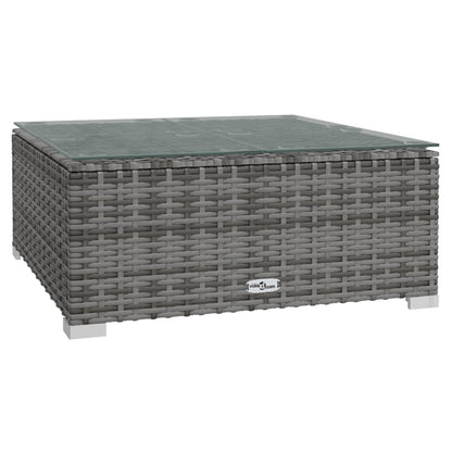 Garden Lounge Set Grey and Anthracite