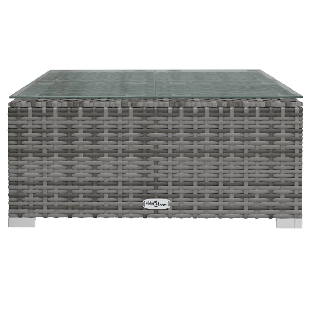Garden Lounge Set Grey and Anthracite