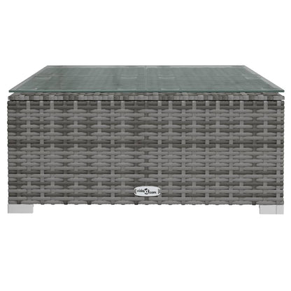 Garden Lounge Set Grey and Anthracite