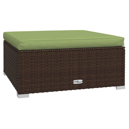 Garden Lounge Set Brown