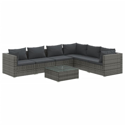 Garden Lounge Set Grey, Anthracite