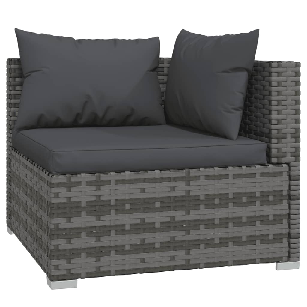 Garden Lounge Set Grey, Anthracite