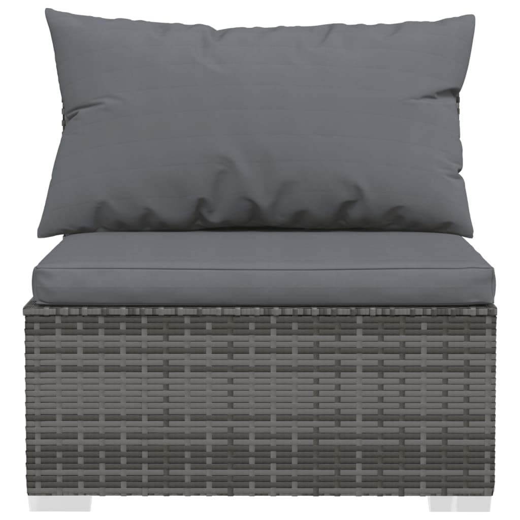 Garden Lounge Set Grey, Anthracite