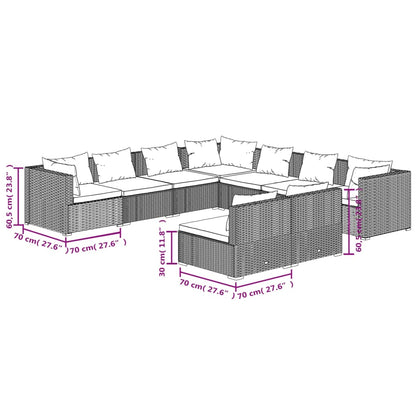 Garden Lounge Set Brown,Cinnamon red