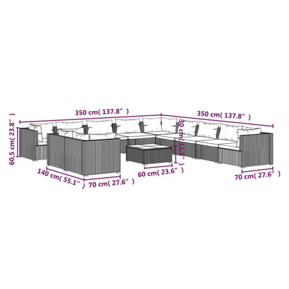 Patio Lounge Set Modular Garden Lounge Set Rectangular Modern