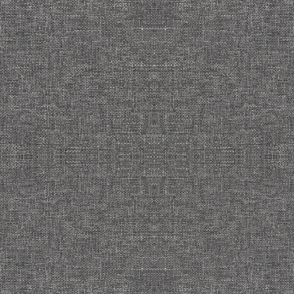 Swivel Dining Chairs 2 pcs Light Gray Fabric