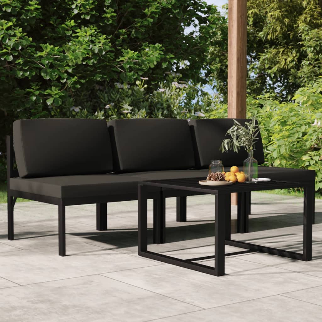 Garden Lounge Set Anthracite