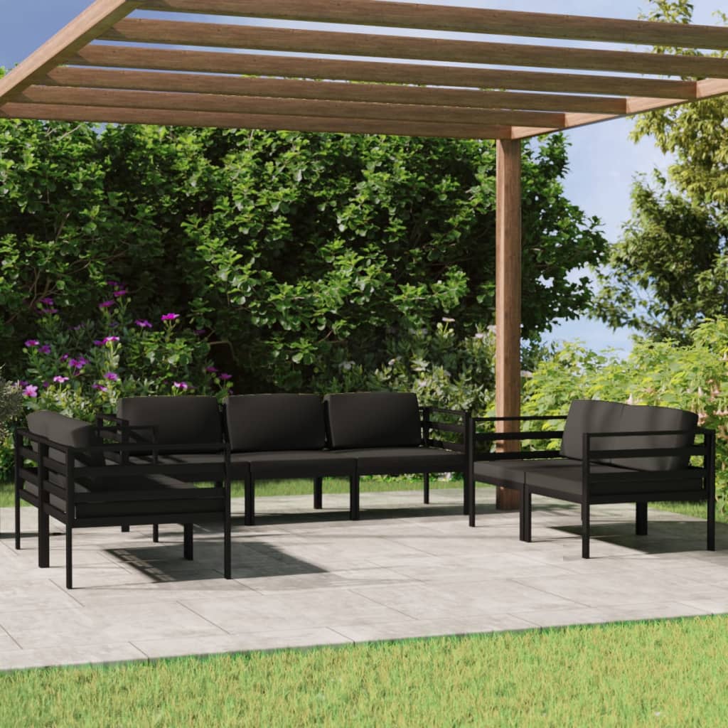 Garden Lounge Set Anthracite