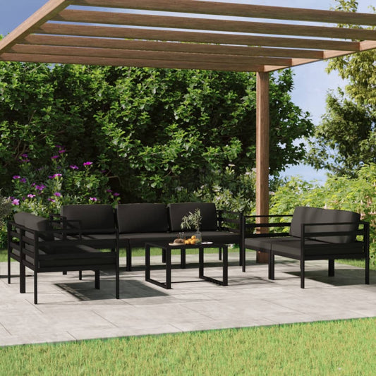 Garden Lounge Set Anthracite