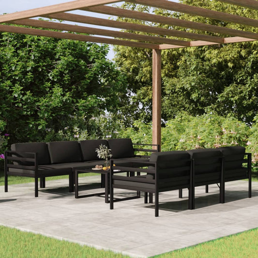 Garden Lounge Set Anthracite