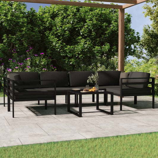 Garden Lounge Set Anthracite