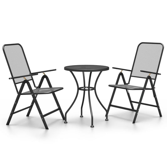 Garden Dining Set Anthracite