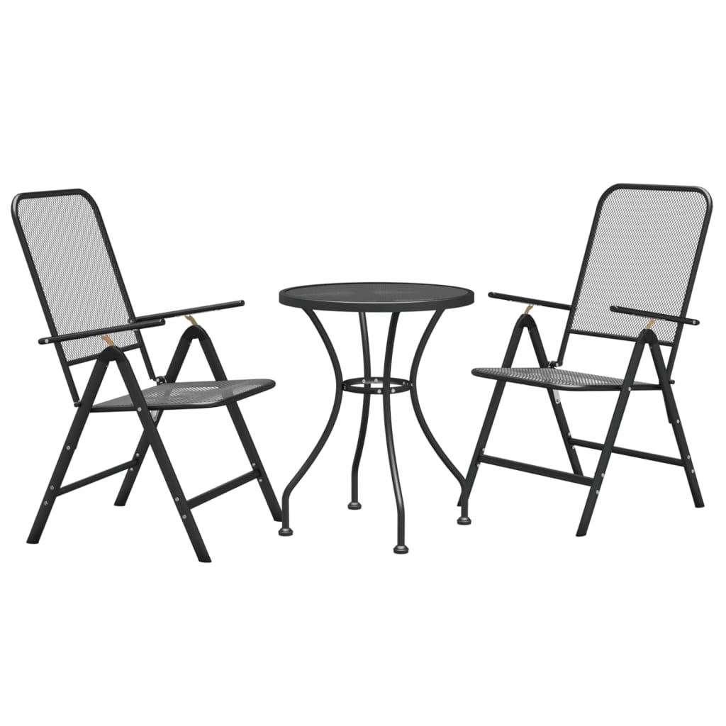 Garden Dining Set Anthracite