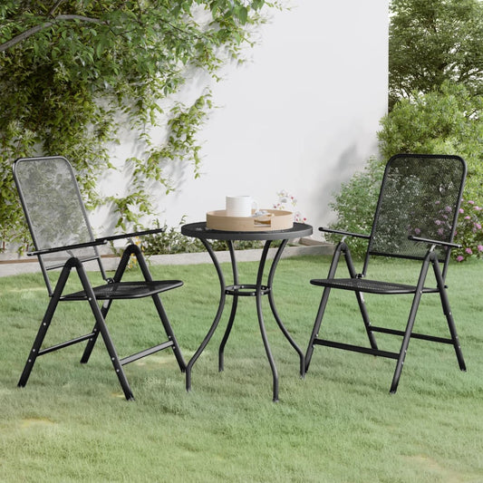 Garden Dining Set Anthracite