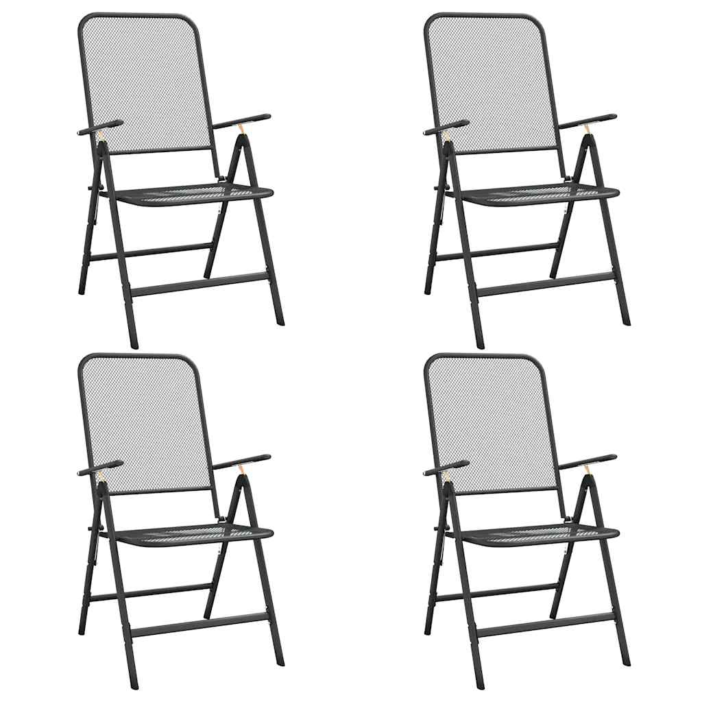 Garden Dining Set Anthracite
