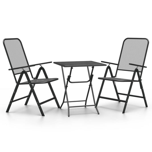 Garden Dining Set Anthracite