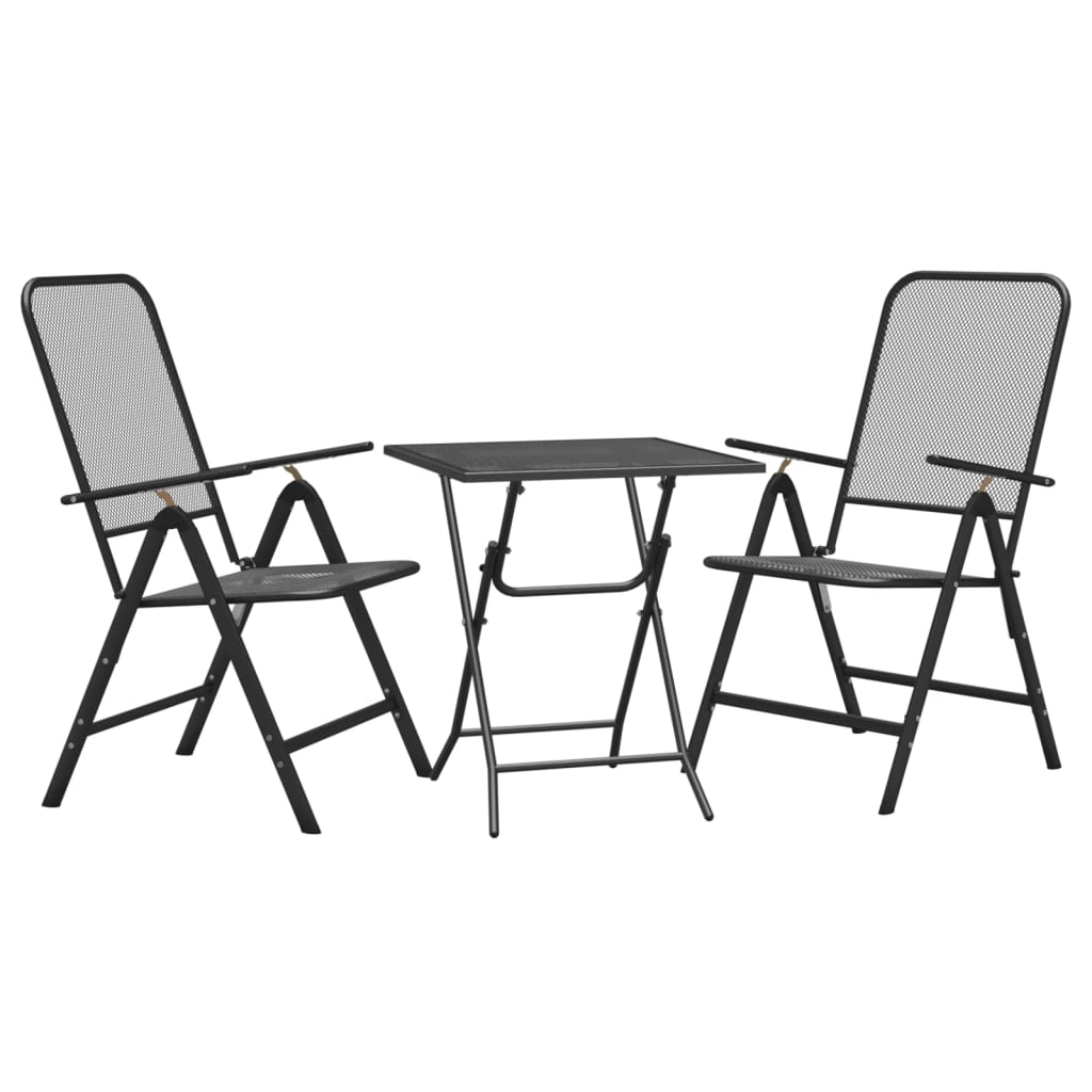 Garden Dining Set Anthracite
