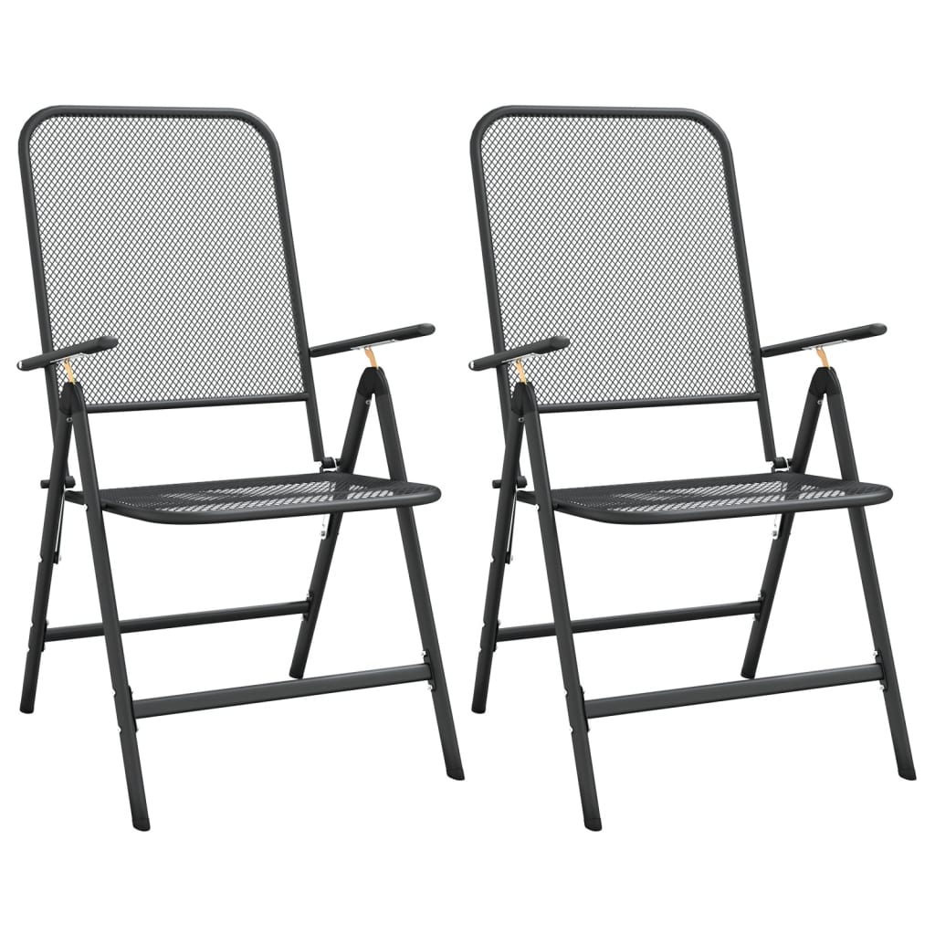Garden Dining Set Anthracite