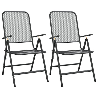 Garden Dining Set Anthracite