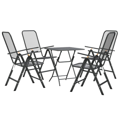 Garden Dining Set Anthracite