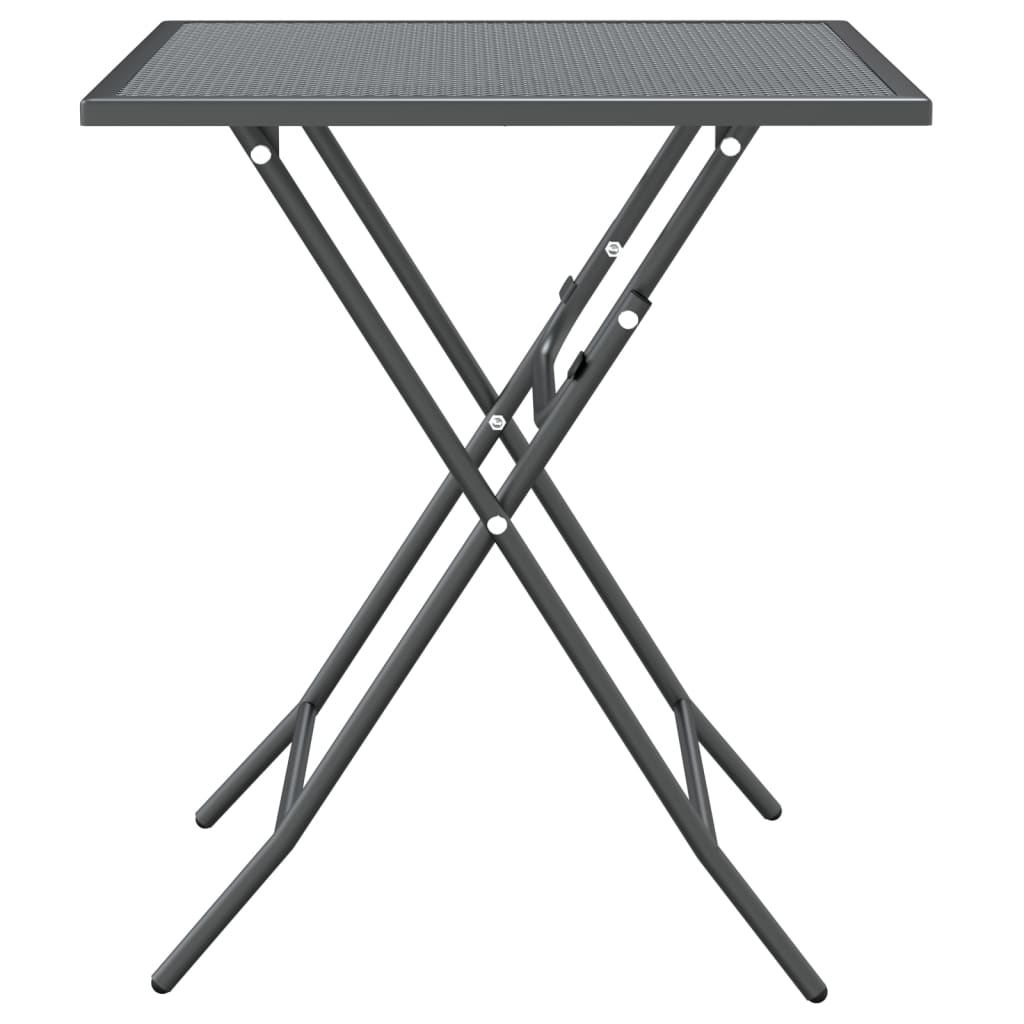 Garden Dining Set Anthracite
