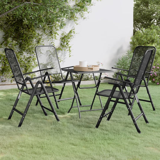Garden Dining Set Anthracite