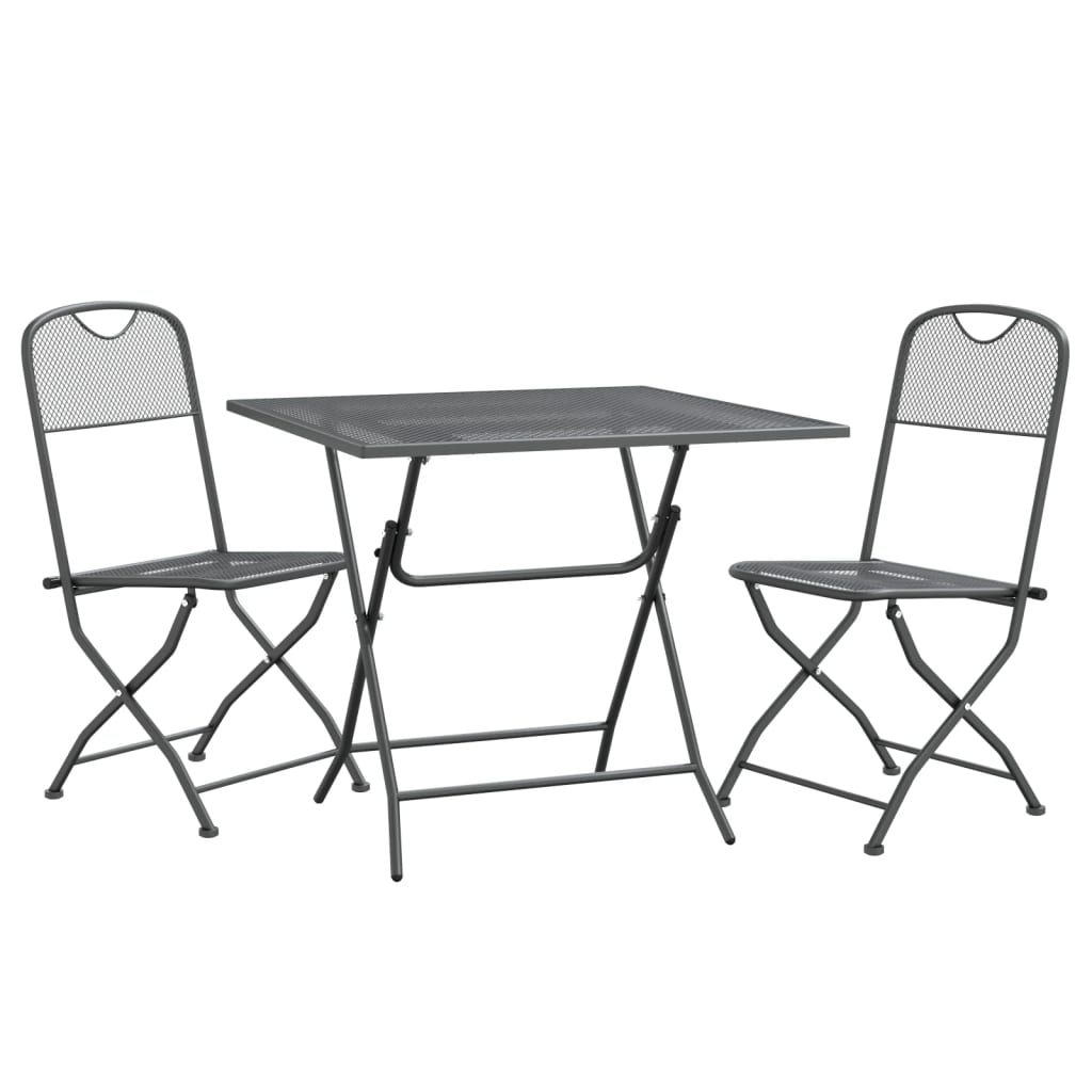 Garden Dining Set Anthracite