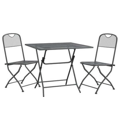 Garden Dining Set Anthracite