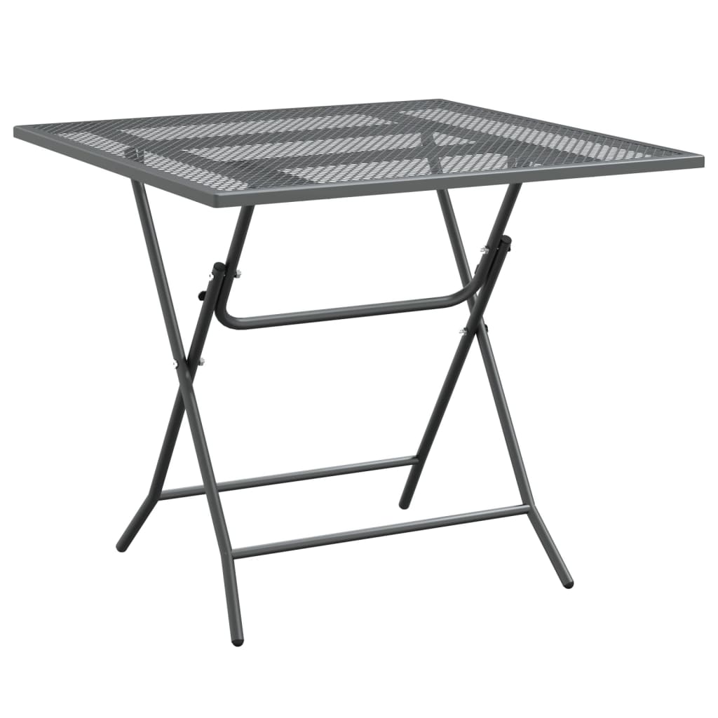 Garden Dining Set Anthracite
