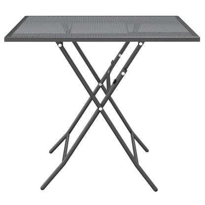 Garden Dining Set Anthracite
