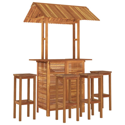 Garden Bar Set Acacia wood color Solid acacia wood Medium Tough