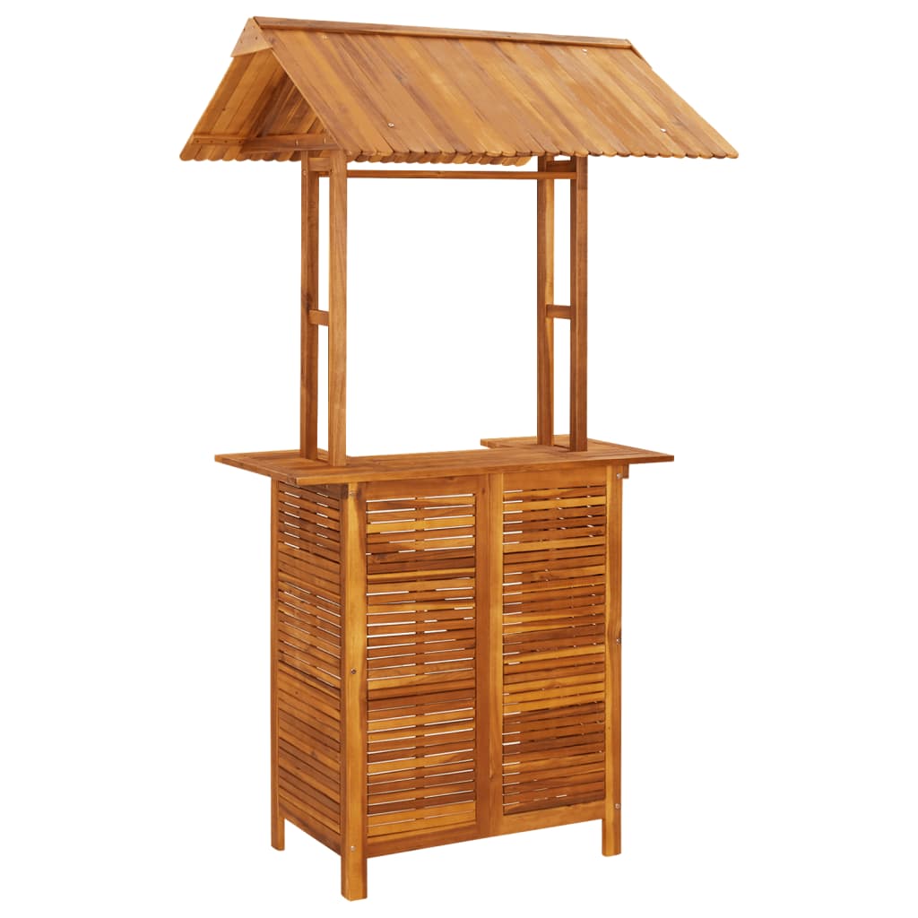 Garden Bar Set Acacia wood color Solid acacia wood Medium Tough