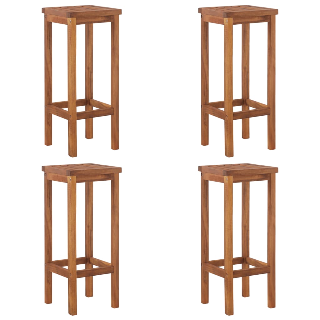 Garden Bar Set Acacia wood color Solid acacia wood Medium Tough