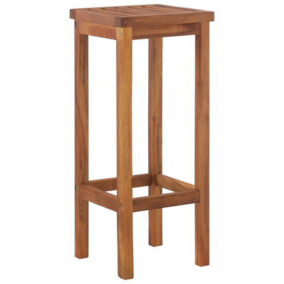 Garden Bar Set Acacia wood color Solid acacia wood Medium Tough