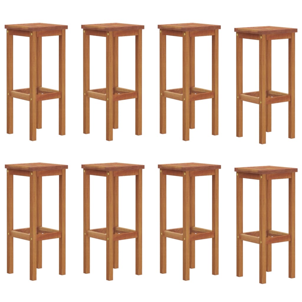 Garden Bar Set Natural wood Solid acacia wood with an oil finish