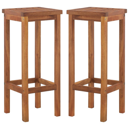 Garden Bar Set Natural wood Solid acacia wood with an oil finish