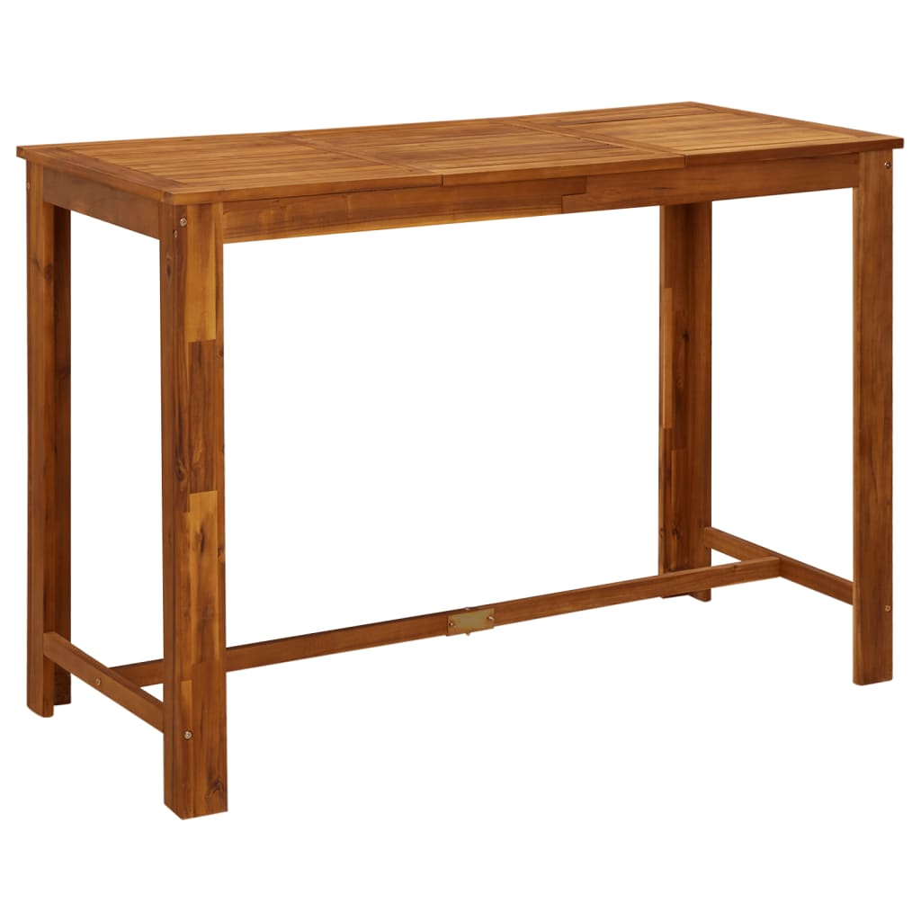 Garden Bar Set Wooden Solid Acacia wood Large Durable
